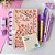 Kit Papelaria com Caderno de Disco A5 Floral Edition - 12 Itens - Imagem 4