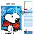 Kit Caderno Brochura Colegial Snoopy - Tilibra - Imagem 2