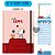 Kit Caderno Brochura A5 Sem Pauta Capa Dura Snoopy - Tilibra - Imagem 1