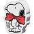 Kit Escolar Snoopy Lapiseira 0.7 + Borracha + Grafites - Tilibra - Imagem 3