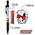 Kit Escolar Snoopy Lapiseira 0.7 + Borracha + Grafites - Tilibra - Imagem 1