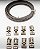 Kit 5 Cartelas Fita Perfurada 3 metros com 8 Clips cada - Imagem 4