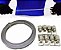 Kit 5 Cartelas Fita Perfurada 3 metros com 8 Clips cada - Imagem 3