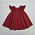 VESTIDO CASINHA DE ABELHA VERMELHO BORDADO VERMELHO - Imagem 2