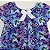 VESTIDO CAROL AZUL NEON BORBOLETAS - Imagem 3