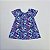 VESTIDO CAROL AZUL NEON BORBOLETAS - Imagem 4
