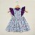 Vestido Vitória Paris com Babados Roxo - Imagem 2