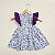 Vestido Vitória Paris com Babados Roxo - Imagem 3