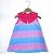VESTIDO LARA PINK CANDI COLOR CORAÇÕES - Imagem 1