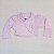 BOLERO INFANTIL DE PLUSH ROSA - Imagem 1