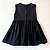Vestido Vitória preto com babado na pala - Imagem 2