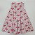 VESTIDO LARA ROSA COM FLORES E PREGAS - Imagem 2