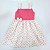 VESTIDO DAFNE ROSA COM BOLAS ROSA - Imagem 1