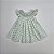 VESTIDO CASINHA DE ABELHA VERDE CLARO COM BOLAS - Imagem 1