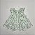 VESTIDO CASINHA DE ABELHA VERDE CLARO COM BOLAS - Imagem 5