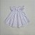 VESTIDO CASINHA DE ABELHA BRANCO SEM ADEREÇOS - Imagem 1