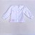CAMISETE INFANTIL BRANCA GL FRANZIDA ML FOFA - Imagem 2