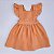 VESTIDO SALOPETE SALMÃO LINHO MISTO - Imagem 1