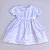 VESTIDO DE BATIZADO MC PRINCESA GL BONECA E BARRADO BORDADO BRANCO - Imagem 1