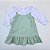 VESTIDO LARA VERDE CAVADO DECOTE QUADRADO E COM BABADOS - Imagem 6