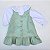 VESTIDO LARA VERDE CAVADO DECOTE QUADRADO E COM BABADOS - Imagem 7