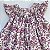 VESTIDO CASINHA DE ABELHA ROSA E BRANCO COM FLORES - Imagem 6