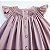 VESTIDO CASINHA DE ABELHA BRANCA ROSA FECHADO - Imagem 8