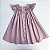 VESTIDO CASINHA DE ABELHA BRANCA ROSA FECHADO - Imagem 7
