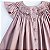 VESTIDO CASINHA DE ABELHA BRANCA ROSA FECHADO - Imagem 6