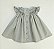 VESTIDO CASINHA DE ABELHA XADREZ VERDE COM BRANCO - Imagem 7
