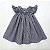 VESTIDO CASINHA DE ABELHA XADREZ DE AZUL MARINHO - Imagem 1