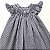 VESTIDO CASINHA DE ABELHA XADREZ DE AZUL MARINHO - Imagem 2