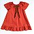 VESTIDO CAROL TERRA COTA COM BABADOS NA BARRA - Imagem 1