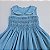 VESTIDO VT AZUL TIFFANY BORDADO CASINHA DE ABELHA - Imagem 3