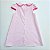 VESTIDO LARA ROSA BEBE GL E MANGA COPINHO COM RENDA PINK - Imagem 3
