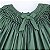 VESTIDO CASINHA DE ABELHA VERDE MILITAR COM BORDADOS VERDE - Imagem 3