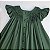 VESTIDO CASINHA DE ABELHA VERDE MILITAR COM BORDADOS VERDE - Imagem 4