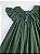 VESTIDO CASINHA DE ABELHA VERDE MILITAR COM BORDADOS VERDE - Imagem 2