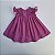 VESTIDO CASINHA DE ABELHA PINK COM RENDAS BRANCAS BORDADOS BRANCO - Imagem 6