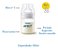 Kit Mamadeiras Anticólica Clássica Avent Transparente 125ml/260ml - Imagem 5
