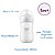 Kit 3un Mamadeira Anticólica Avent Philips Pétala 125/260/330ml Transparente - Imagem 4