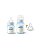 Kit Mamadeiras Anticólica Azul 125ml/260ml Avent + Bico 4 Clássico - Imagem 2