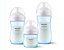 Kit 3un Mamadeira Avent Philips Pétala 125/260/330 Azul Anticólica - Imagem 2