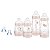 Kit 4 mamadeiras Anticólica + 2 bicos Easy Start gift set 0m+ Rosa Mam - Imagem 1