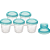 Kit 6 Potes Para Armazenar Leite Materno Buba 180ml 0%Bpa - Imagem 9