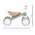 Bicicleta De Equilíbrio 4 Rodinhas S Pedal Infantil Verde - Imagem 2