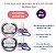 Chupetas Ultra Air Night Roxo Brilha No Escuro Avent 6-18m - Imagem 3