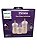 Kit 3un Mamadeira Avent Philips Pétala 125/260/330 Rosa Anticólica - Imagem 2