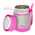 Pote Térmico Buba Rosa Infantil 320ml Frio e Quente Inox - Imagem 4