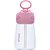 Garrafinha Tritan C Canudo De Silicone Tampa Alça Buba Rosa - Imagem 6